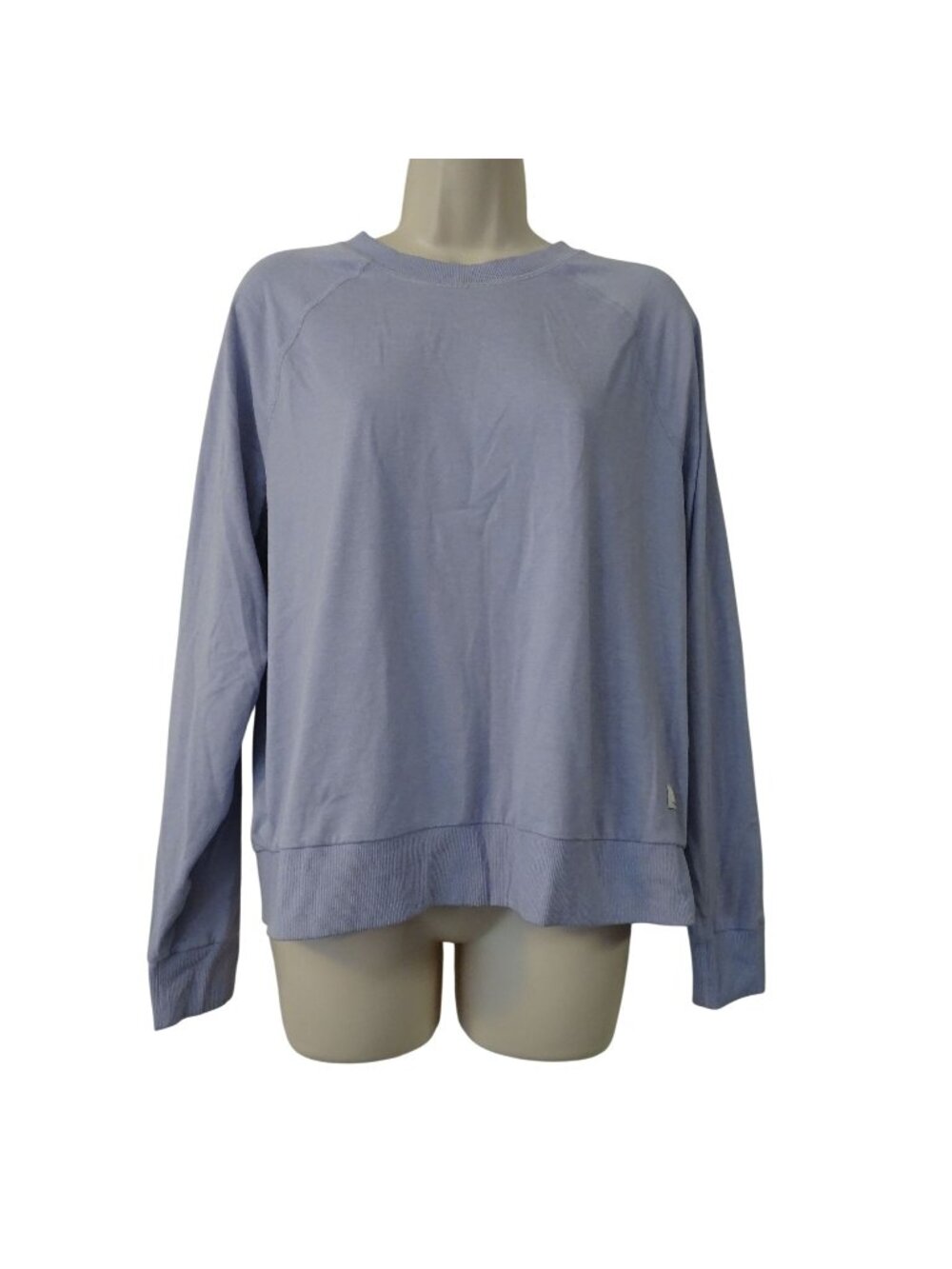 Vuori Long Sleeve Crew Neck Athleisure T-shirt Activewear Purple Women Size M L
